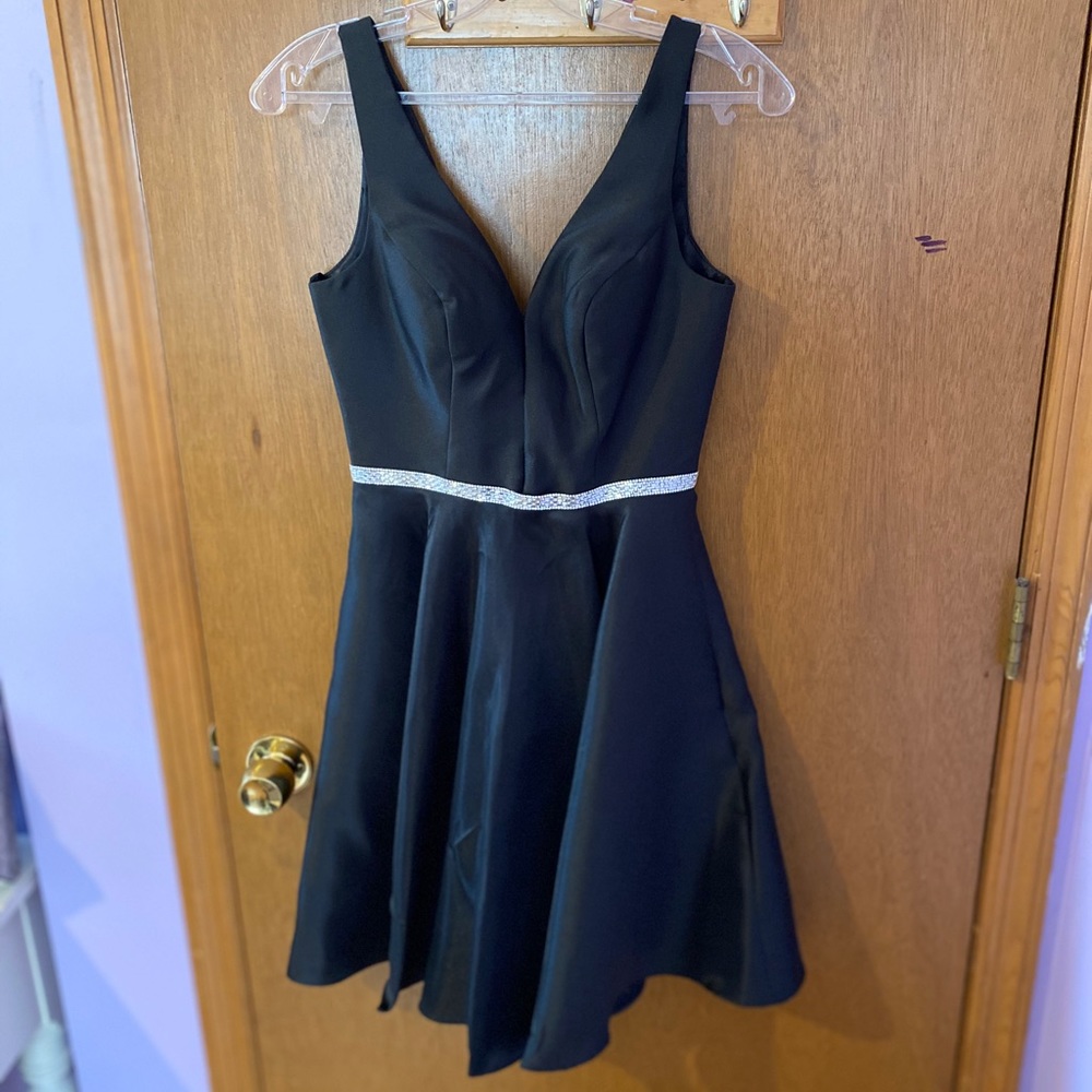 Formal black dress